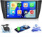 Hikity 4+64G per BMW 3 E90 E91 E92 E93 Autoradio Android con Touch Screen da 9 Pollici, Radio Carplay Android Auto con Navigazione GPS/Mirror Link/Hi-Fi/Bluetooth+AHD Backup Camera