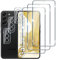 [3+3 Piezas] 3 Piezas Protector Pantalla y 3 Piezas Protector Camara para Samsung Galaxy S22 Plus,HD Cristal Templado,9H Dureza Vidrio Película,Anti-Arañazo,Sin Burbujas,Transparente Screen Protector