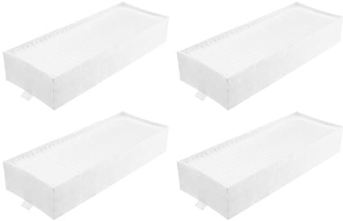 AllSpares Filtro acústico (4 unidades) para campanas extractoras Bosch Siemens 17004801 / HEZ9VEDU0, Neff Z811DU0 y Gaggenau CA084010 (192 x 75 x 35 mm)