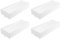 AllSpares Filtro acústico (4 unidades) para campanas extractoras Bosch Siemens 17004801 / HEZ9VEDU0, Neff Z811DU0 y Gaggenau CA084010 (192 x 75 x 35 mm)