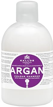 KJMN Argan Farbpflege-Shampoo für coloriertes Haar mit Arganöl und Panthenol, 1000 ml