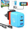 Switch Dock for Nintendo Switch OLED, 3 in 1 Switch TV Adapter with 4K 60Hz HDMI, USB 2.0 Port, Type C 67W Charger, Portable Switch Docking Station Travel, for Samsung Dex S23, MacBook