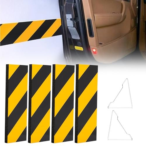 Protezione della Parete del Garage,4PCS Paracolpi Garage,Paracolpi Garage Auto da Muro,30 x 10 x 1.8 cm Gommapiuma Adesiva Protezione per Pareti da Garage,per Paracolpi Garage Auto da Muro,Parcheggi