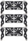 Rdjumpdjo 80mm 5V USB Fan 80mm 8cm 8015 Brushless DC Cooling Fan PC Computer Router Case Fan Cooler 6Pcs