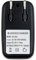 Nettoppo Chargeur de Batterie 3,6 V Lithium 2032 2025 Adaptateur de Chargeur de Batterie pour Pile Bouton ML2032 ML2025 Installation Facile Prise UE Facile à Utiliser
