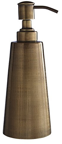 Premier Housewares Antik Finish Madison Lotion Spender, Messing, 20 x 8 x 8 cm
