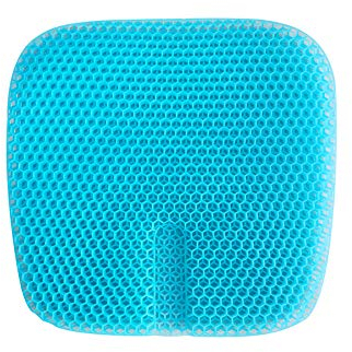 Lovezzz Übergroßes zweilagiges Gelkissen, super atmungsaktive und eisige Dekompression, multifunktionales praktisches Kissen für Büro und Zuhause…