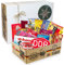 Geschenkbox Weihnachten DDR Spezialitäten Schokolade, Schokobox XL Weihnachten Geschenk Ost Produkte