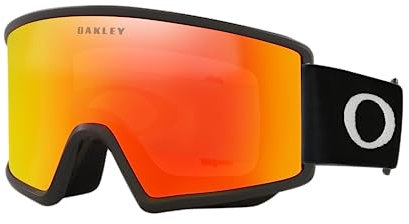 OAKLEY Herren Target Line Skibrille, Matte Black/Fire Iridium, M