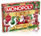 Winning Moves - Monopoly - Weihnachtsedition - Mit Schneemann, Rentier und weiteren Figuren - Alter 8+ - Deutsch