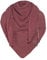 KNIT FACTORY - Dreiecksschal Jaida - Damen Strickschal mit Wolle - Hochwertige Qualität - XXL Schal - 190 x 85 cm - Stone Red