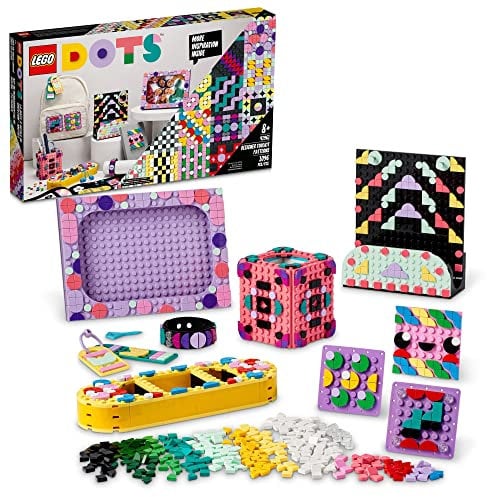 LEGO DOTS Designer Toolkit – Muster 41961 Bauspielzeug-Set für Mädchen, Jungen und Kinder ab 8 Jahren; DIY Basteldekorationsset (1.096 Teile)