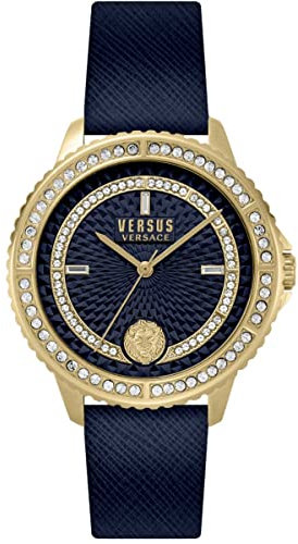 Versus by Versace Damen Armbanduhr Montorgueil 38 mmArmband Leder VSPLM3421