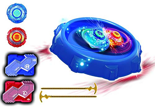 INFINITY NADO Battle Arena Battle Set 2 Kreisel, Kinderspielzeug für 5 6 7 8 9 10 11 12 Jahre alte Jungen und Mädchen, für Halloween Weihnachten Ostern Geburtstag