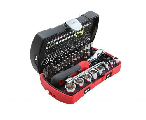 SAM OUTILLAGE Coffret 40 Outils Serrage-vissage 1/4 Sam OUTILLAGE-73-R40