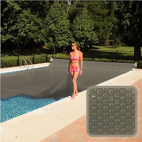 Linxor - Bâche à Bulles, Couverture Solaire découpable pour Piscine enterrée ou Hors Sol - 6 x 3 m - 300 microns - Gris - Plusieurs Tailles Disponibles