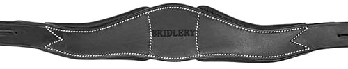 BRIDLERY Genickstück Relief Breite Standard, Nackenfreiheit mit Nackenfreiheit, Modell 3 Riemen, Nähte Weiß