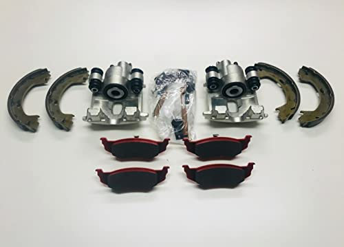 Reparatursatz für hintere Bremsen, kompatibel mit Chrysler PT Cruiser 2001–2010 BRK/PT/004A