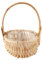 Rattan-Blumenkorb, Weiden-Aufbewahrungskorb, Leerer Weiden-Picknickkorb mit Kunststoffeinsatz, Osterkorb, Hochzeits-Blumenmädchen-Körbe für Zuhause, Party, Dekoration(S)