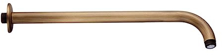 WOMELF Accessori for Doccia in Ottone Braccio Doccia for Vasca da Bagno con Finitura in Ottone Anticato 37 cm