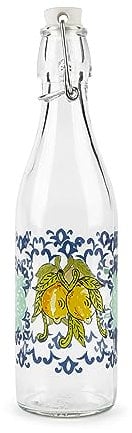 Excelsa Amalfi Bottiglia Limoncello, Vetro, 500 Ml., con Guarnizione