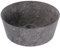 Vasque à poser design marbre grise bordure fine Ø40cm - lavabo à poser salle de bain marbre