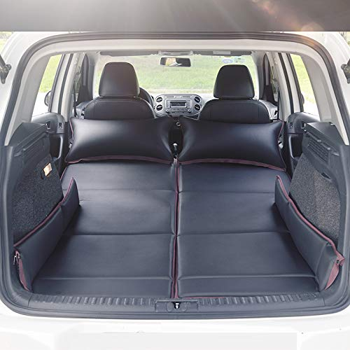 Auto-Reisebett, tragbare Auto-Matratze, faltbare Auto-Camping-Matratze, Autobett-Matratze, Auto-Schlafmatte, Auto-Matratze, Rücksitz für Auto, Camping, Roadtrip (Größe: Oxford-Stoff, Farbe: Wasserdr