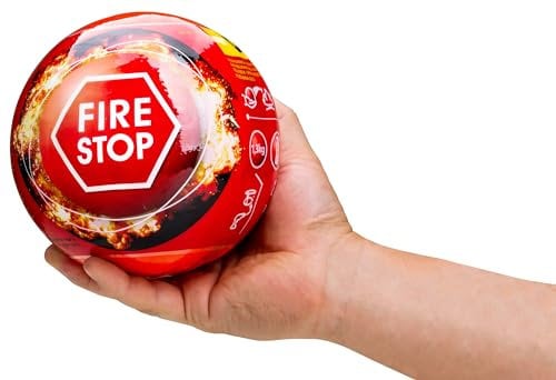 ADGO Aérosol d'extinction à Poudre Temps de réaction 3-5 Sec. Boule d'extinction à ébullition sûre Surface 3 m3, Le Bureau, Le Lieu de Travail Diamètre de la Boule 11,5cm, Poids 1,3 kg