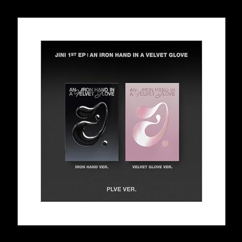 Jini An Iron Hand In A Velvet Glove 1st EP Album Contents + Photocard + Sticker + Tracking Sealed (Full Set (Standard 2 Version + PLVE 2 Version))
