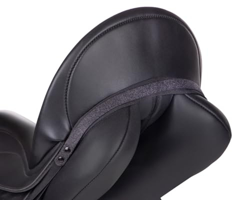 QHP Sattel Jewel Sattelschmuck Hailyn Glitzer (Pony, schwarz)