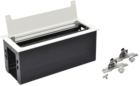 LEGRAND, Incara 654871 Top Access, Organisateur de câbles, encastrable pour multiprises, 8 modules, Gestion des câbles, Pliable, Longueur : 295 mm, Largeur : 130 mm, Hauteur : 2,2 mm, Profondeur