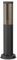 ledscom.de Wegelicht/Pollerleuchte/Gartenleuchte PORU für außen, Rauchoptik, IP44, 40 cm, schwarz, 1x E27 max. 40W