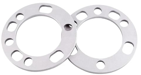 Spurplatten Spurverbreiterung 2PCS Für Dodge Für Dakota Für Durango Für RAM-1500 8mm Spurverbreiterungen Schrauben Muster 5x5,5 5x139,7mm 6x5,5 6x139,7mm Hub Rad Adapter Spurverbreiterungen