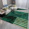 GX-YJX Balkon Bodenbelag Vorzimmer Teppich Hypoallergene Teppiche von Luxury Green Room Rug Studio Teppich Dünn 160X230CM