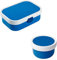 Mepal | Kinder Obst- und Bento Box | Campus meets Fruits | Spülmaschinenfest & BPA-frei | 300 & 750 ml | Mit Fächern, Gabel & Clip-Verschluss | Perfekt für Snacks & Mahlzeiten | Blau