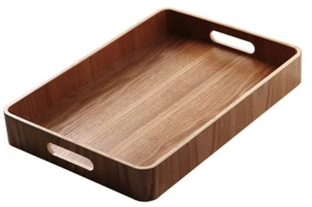 Cabilock un bancale di legno vassoio colazione lavagna scheitbord Vassoio per hotel piatto di snack vassoio da dessert snack vassoio per alimenti in legno vassoio per alimenti domestici