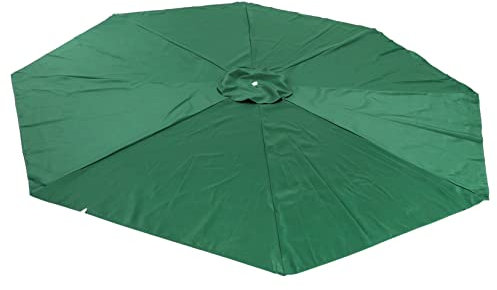 CIMAXIC Sombrilla De Jardín De Toldo De Protección UV Para Exterior Parasol Inclinable Para Playa y Patio Color Verde Oscuro Sin Soporte Incluido