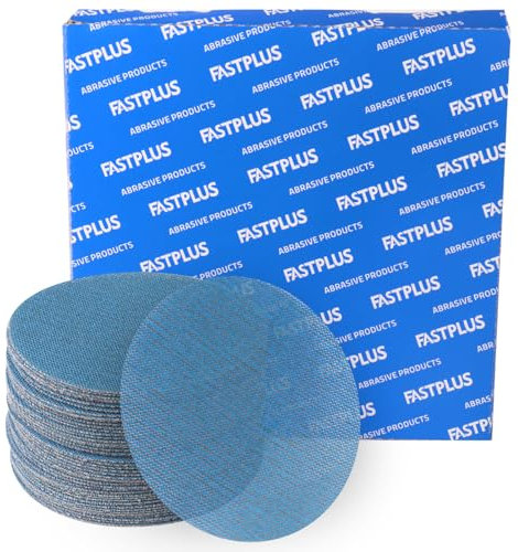 40 Pièces Disques Abrasifs 125mm Grain 800 Papier à Poncer en Filet Céramique, Fixation Autoagrippante Disque à Poncer Papier de Verre pour Ponceuse Orbitale, Ponçage Sans Poussière Bois Métal Mur