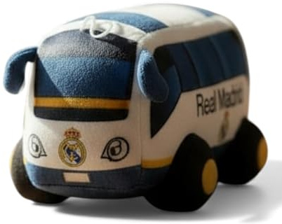 Real Madrid Peluche Autobús – Producto Oficial