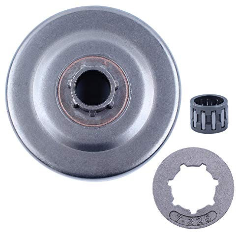 Juego de cojinetes de corona de piñón de embrague de cadena de .325 para STIHL 021 023 025 MS230 MS250 piezas de motosierra