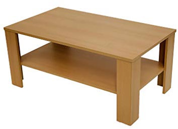 Möbel SD Couchtisch Wohnzimmertisch Kaffeetisch (Bea) buche