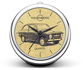 KIESENBERG Design Tischuhr Geschenk für 850 Berlina Oldtimer Fan Uhr T-6474