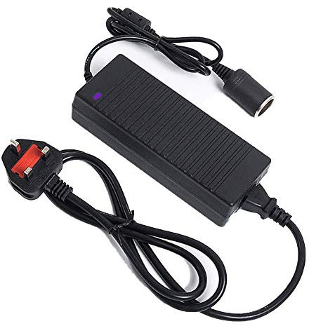 MILIWAN 240V to 12V Adapter Car Charger Converter (10A, 120W) Car Charger Power Supply Voltage Converter AC to DC Cigarette Lighter Voltage Converter