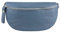 Made in Italy OBC Damen Leder Tasche Gürteltasche Crossbody Bauchtasche Hüfttasche Umhängetasche Cross-Over Bodybag Schultertasche Handytasche Geldtasche (Jeansblau)