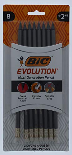 Pack of 8ct Bic Evolution, Next Generation Pencil