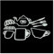 Uteruik Metal Cutting Dies Teacup Tableware Embossing Stencils Template for Card Making Scrapbooking Album DIY Crafts Decoration