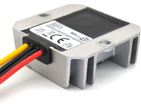 Bauer Electronics | DC-DC 18V-36V zu 12V Spannungs-wandler 10A 120W | Spannungs-regler 24-V 12-V Netzteil Strom-adapter Spannungs-stabilisator Spannungs-begrenzer LKW Step-down Buck Converter Volt