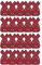 SIQUK 20 Pezzi Fogli Abrasivi Carta Vetrata Mouse Triangoli Abrasivi Grana 40 Carta Abrasiva per Levigatrice Mouse Black Decker Detail Palm