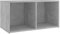 vidaXL Mobile Porta TV Grigio Cemento 72x35x36,5 cm Legno Multistrato