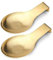 Spoon Rests for Kitchen, Utensil Rests Stainless Steel Spoon Holder Kitchen (Gold)